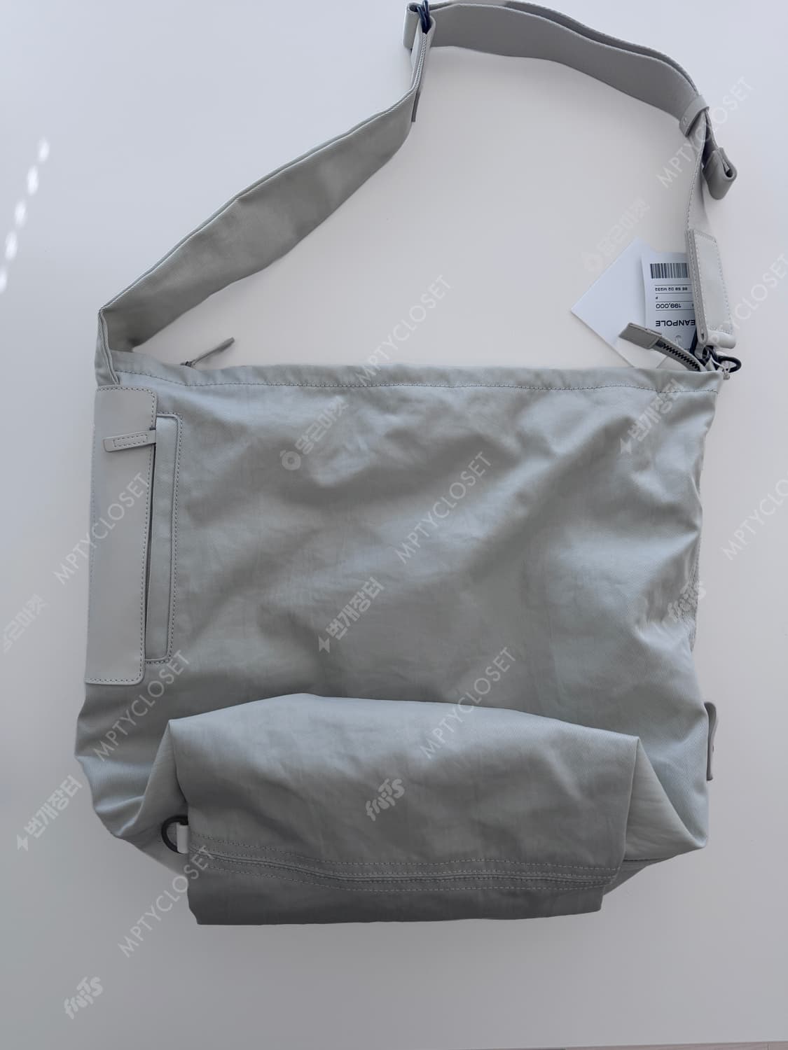 빈폴 LESS BAG2 라지 라이트 그레이 상품이미지7