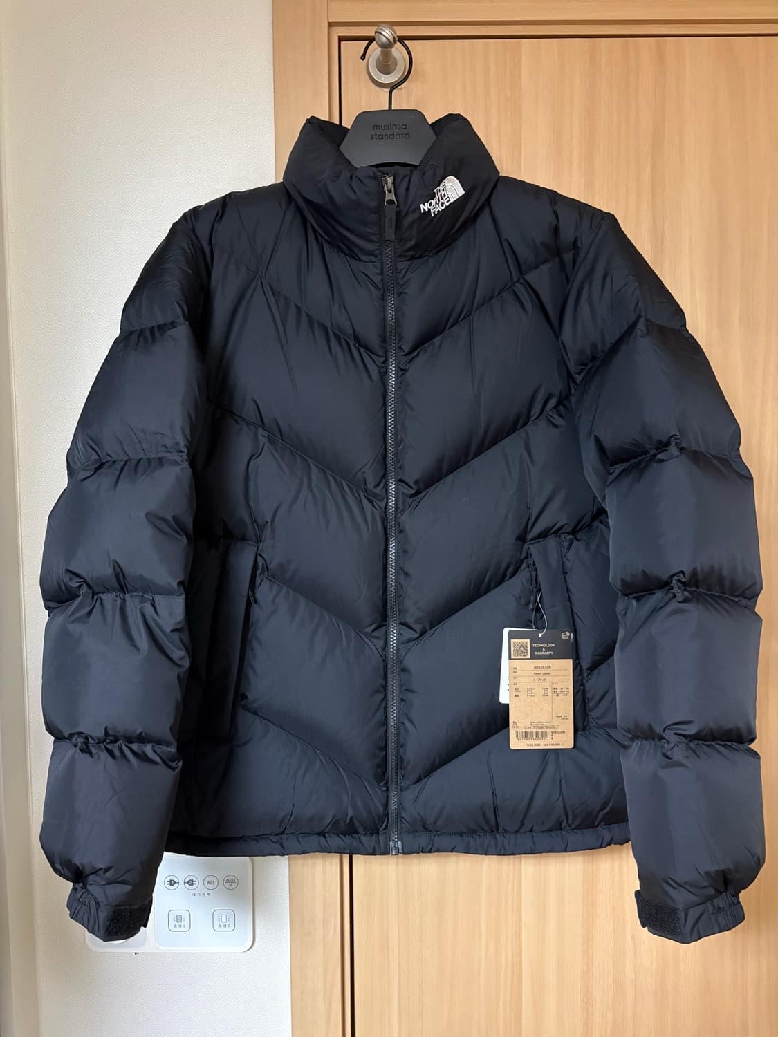 노스페이스 어센트 블랙 M 새상품 상품이미지1