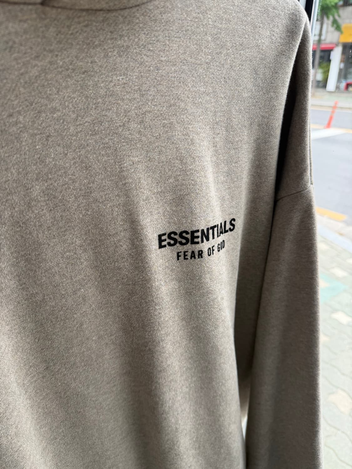 M/ 피어오브갓 에센셜 26FW 로고 후드티 상품이미지6