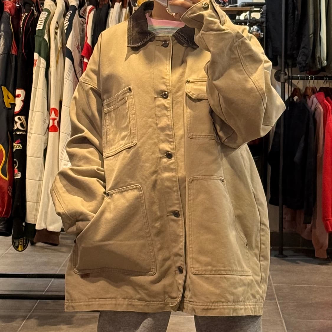 [NO.9] VTG 카라 워크자켓 상품이미지1