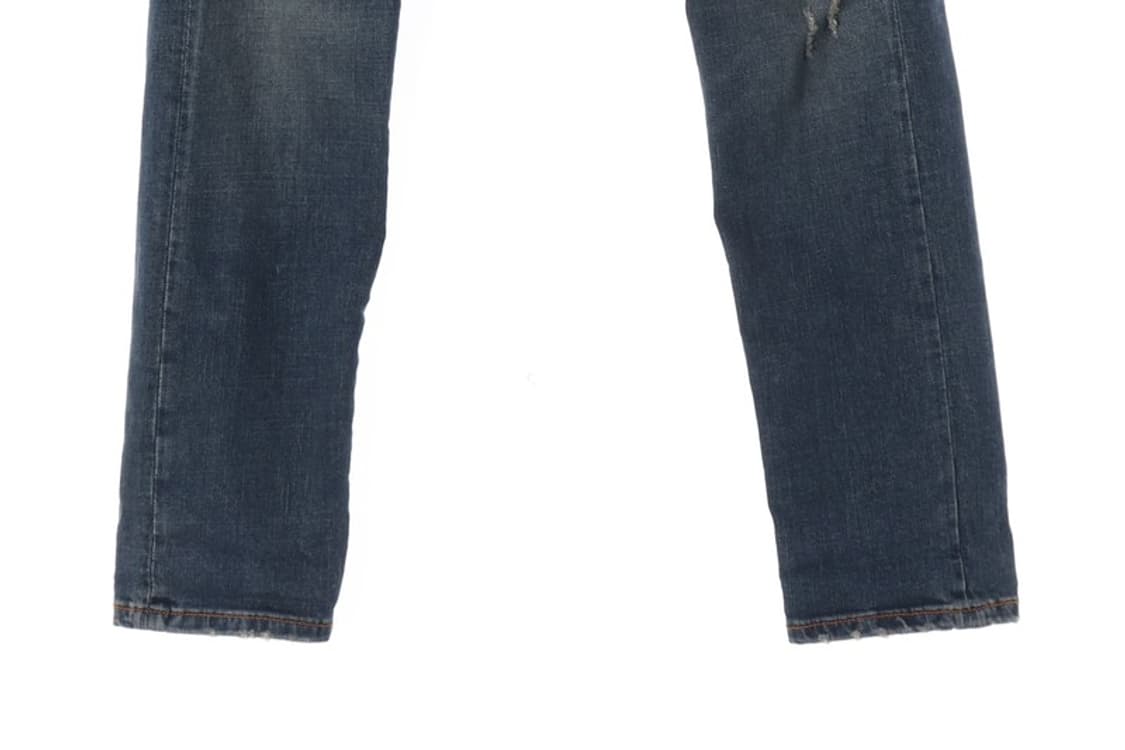 로이로저스 시그니처 삼각로고 슬림핏 워싱 데님 32 상품이미지5