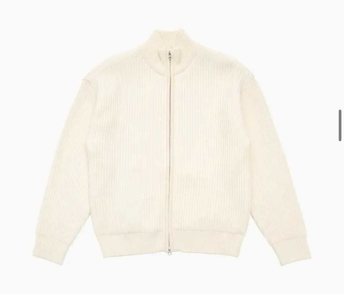 아모멘토 풀니들집업 에크루 M 상품이미지2