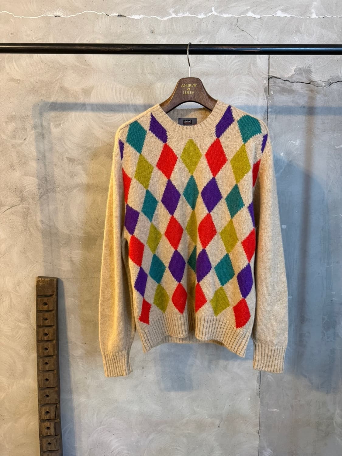 IXIZ 셔틀랜드울 니트 100 상품이미지1