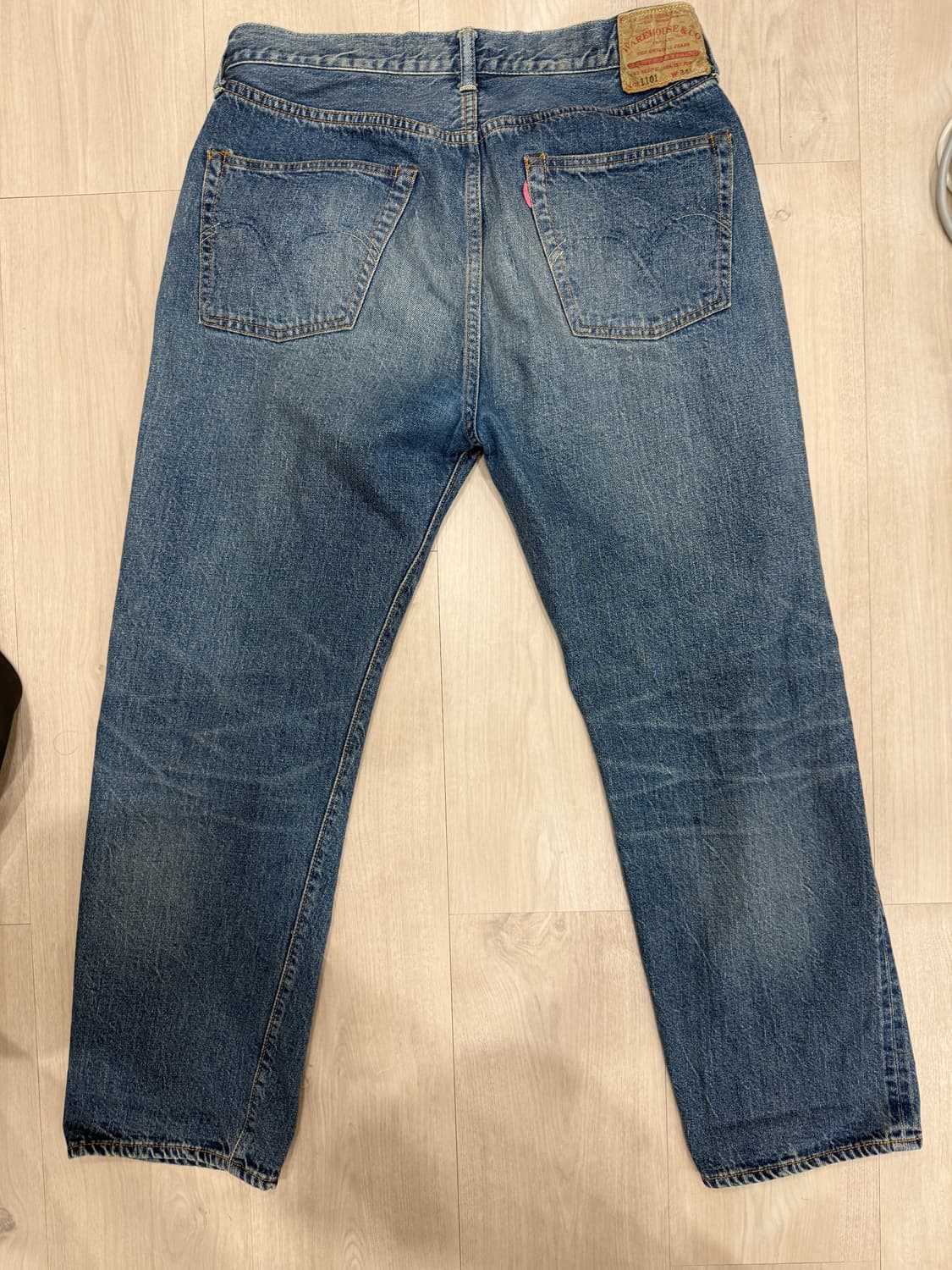 웨어하우스 Lot 1101 2nd-Hand 라이트인디고 34 상품이미지2