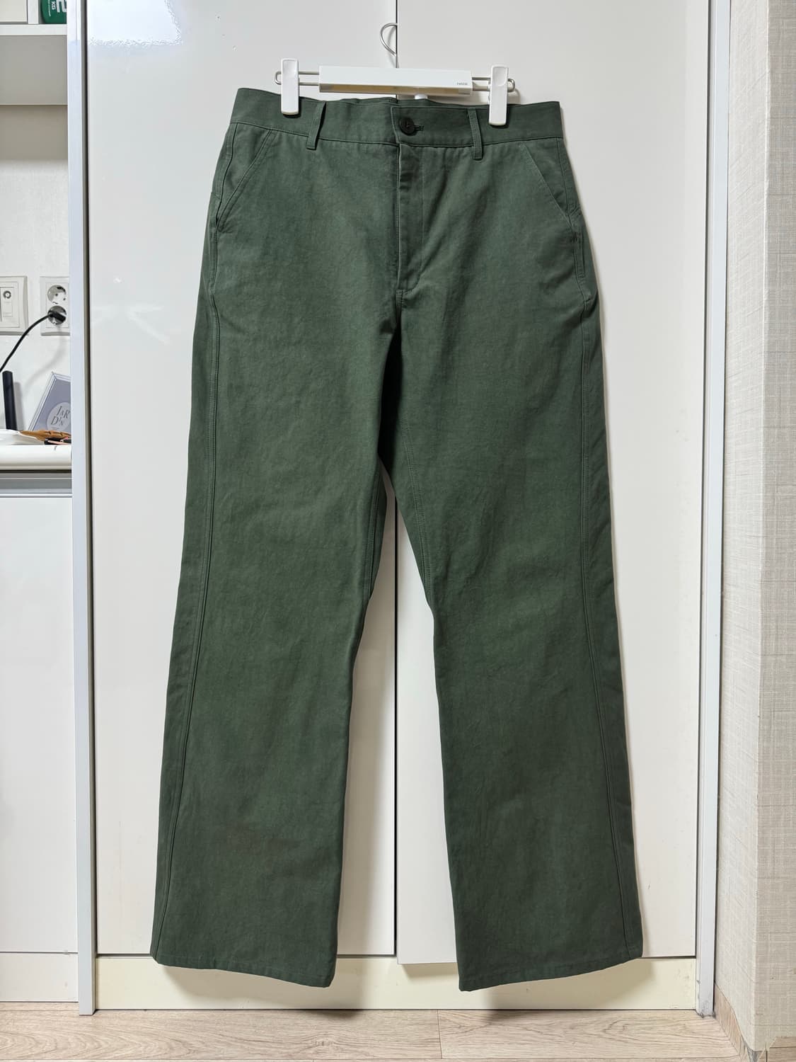 3) 컬러컬러 XYLOPHONE PANTS II (deep green) 상품이미지1