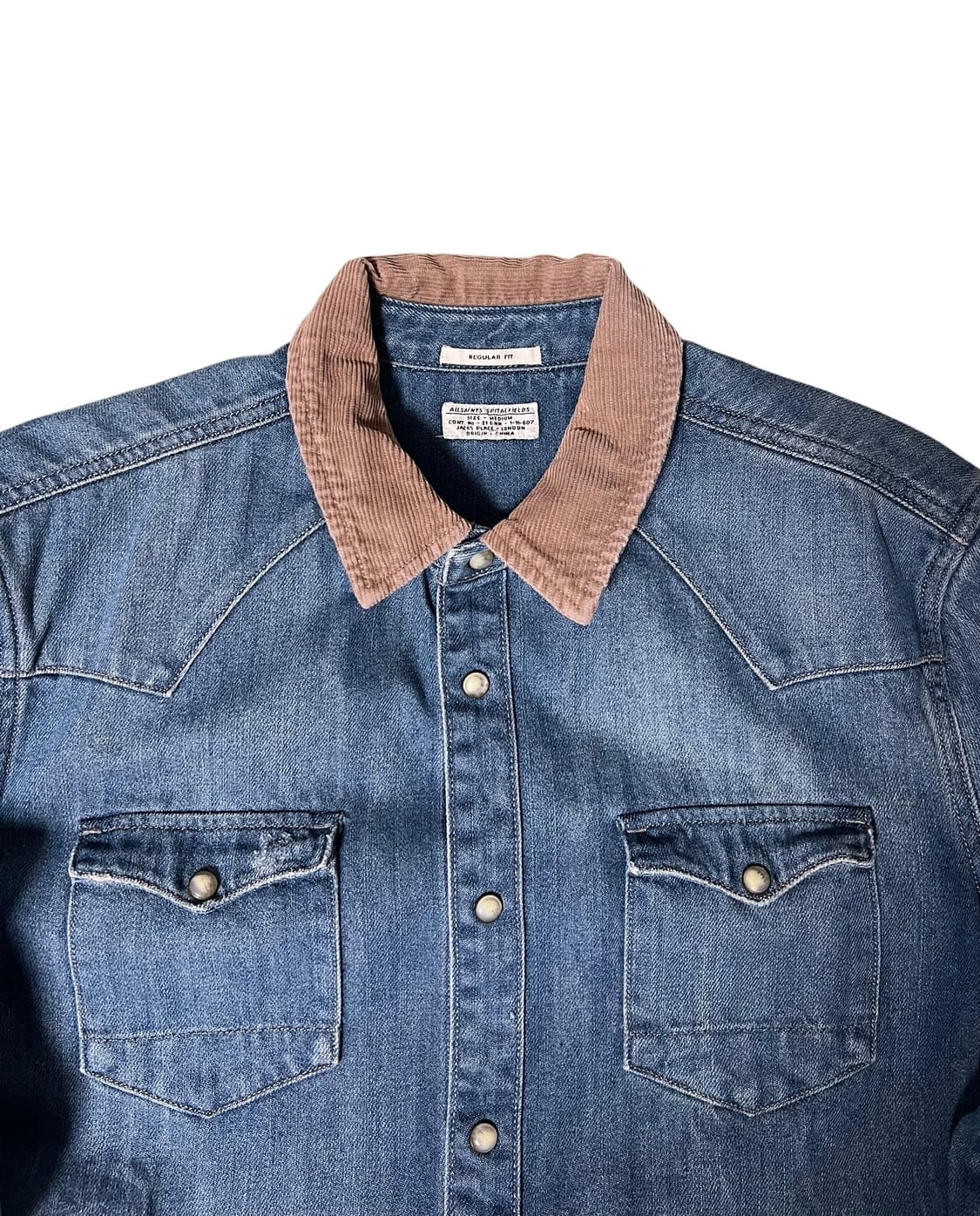 ALLSAINTS 올세인츠 데님 셔츠 M 상품이미지2