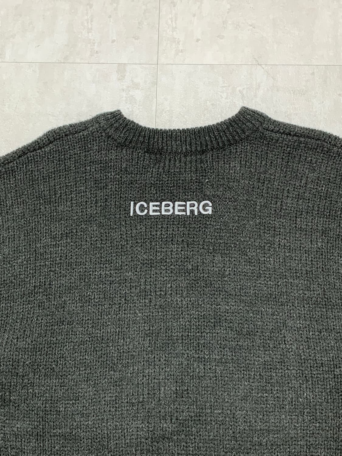ICEBERG 그레이 니트 #722 상품이미지3