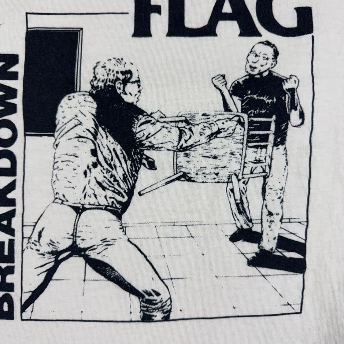 빈티지 00s Black Flag 블랙 플래그 티셔츠 상품이미지5