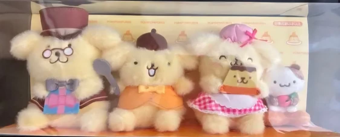 폼폼푸린 30주년 가족인형 상품이미지1