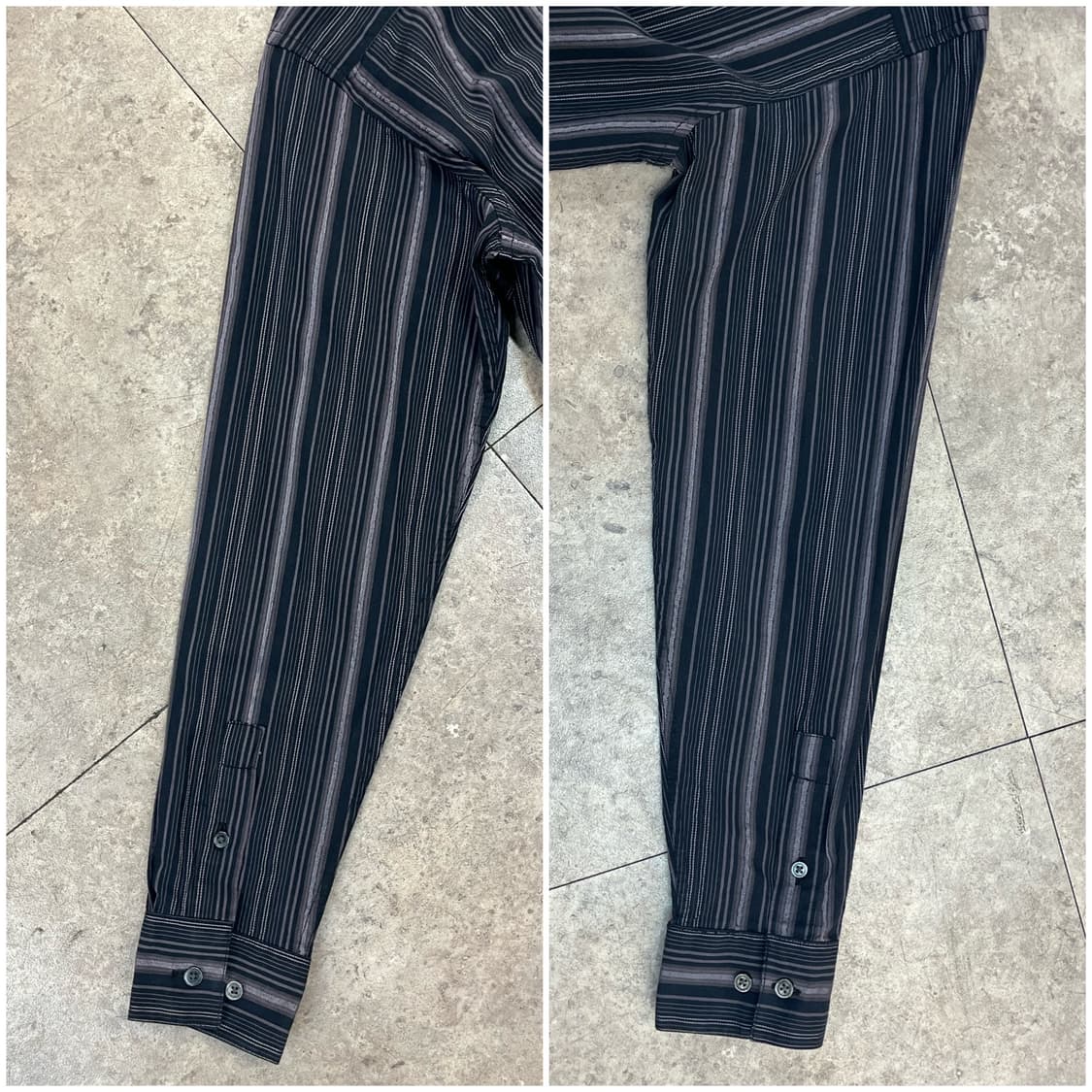 캘빈 클라인 스트라이프 셔츠 블랙 키즈14 #csz2449 상품이미지8