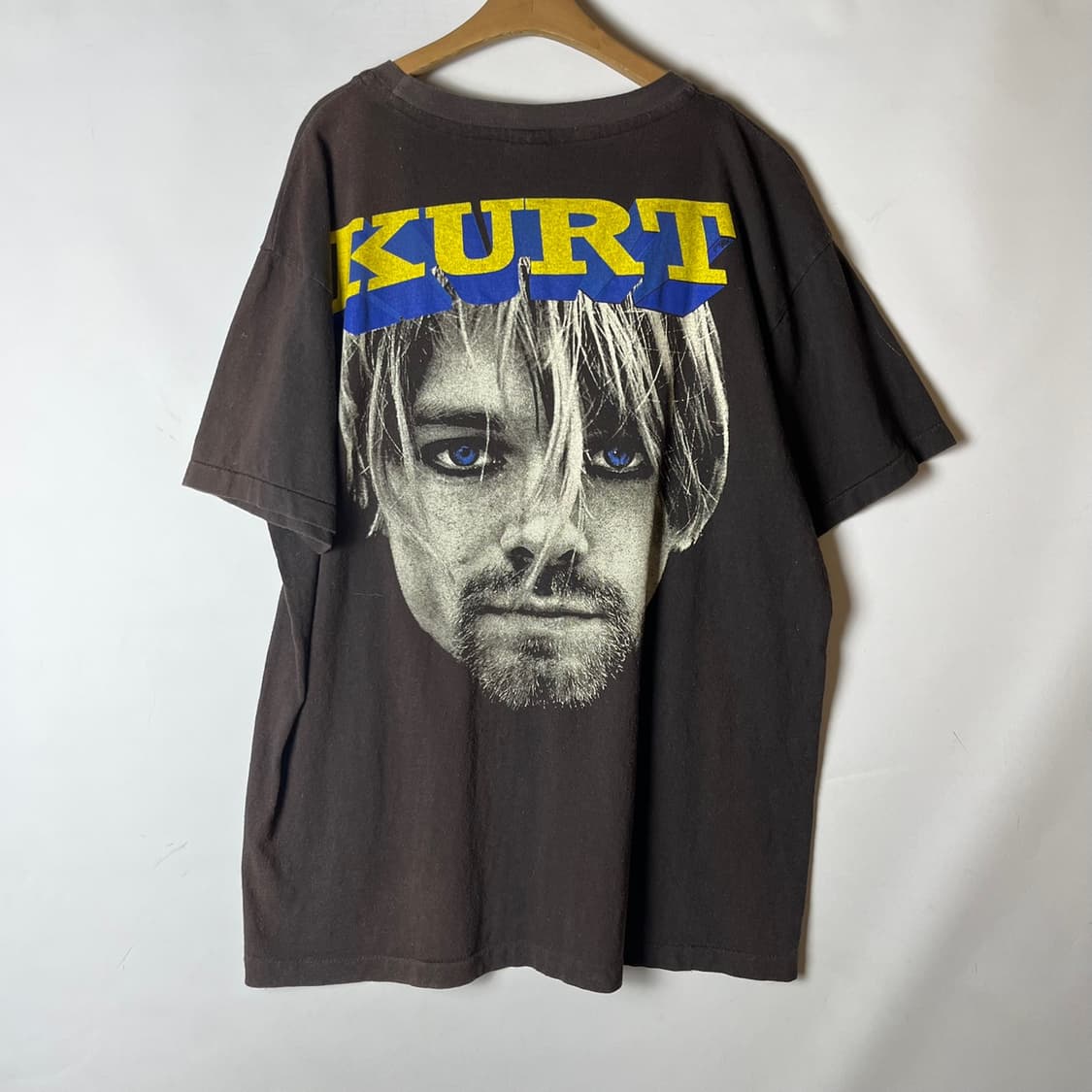 [Nirvana] 90's Kurt Cobain 싱글스티치 티셔츠 상품이미지2
