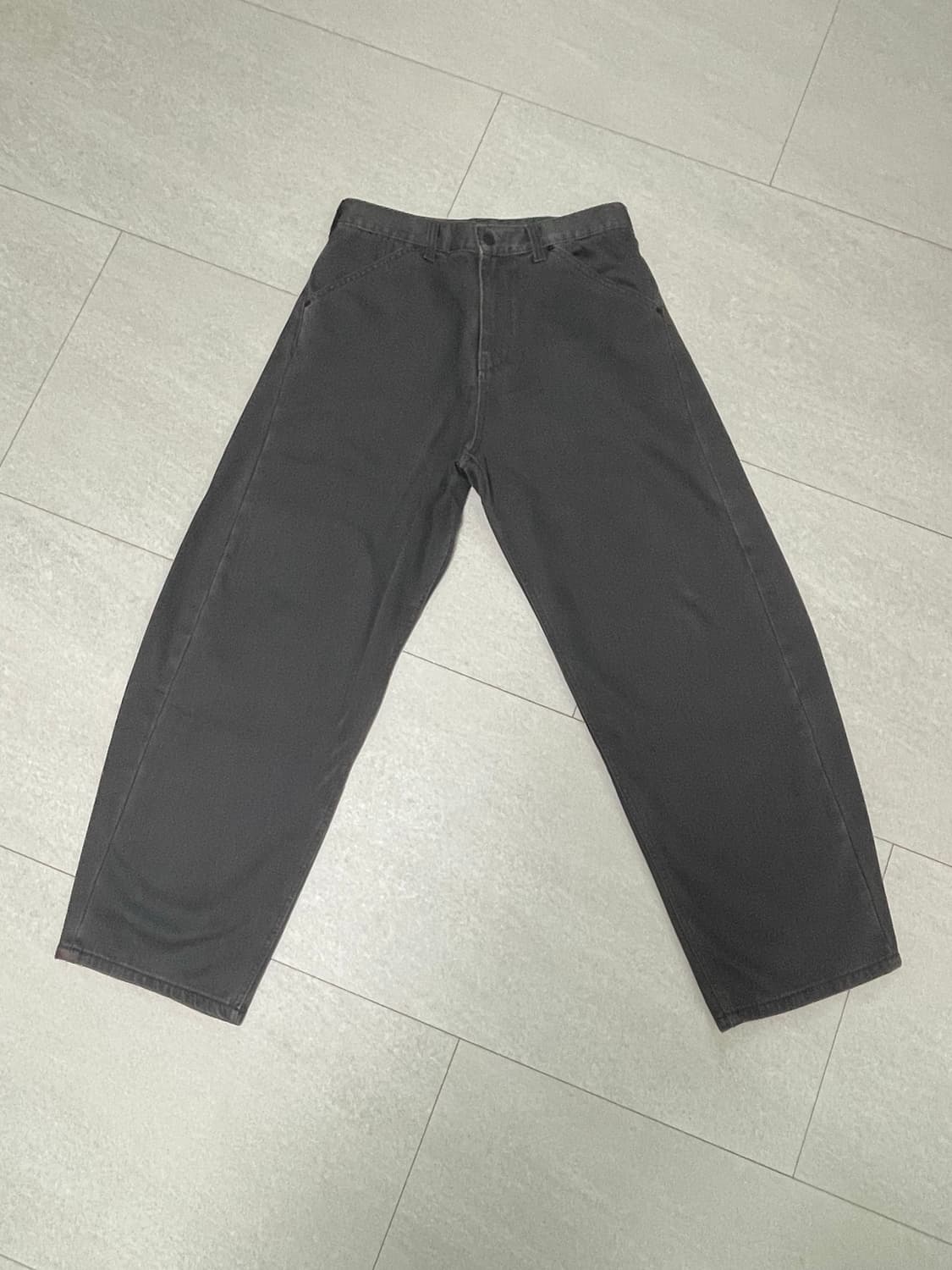 Curve jeans washed charcoal 2(s) 상품이미지2