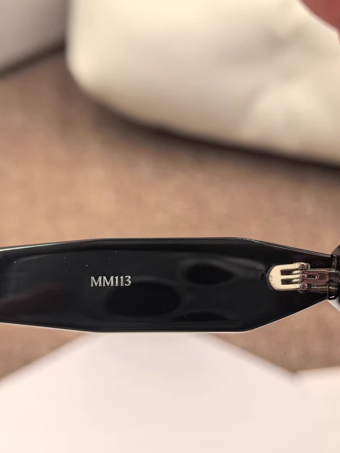 [정품/풀구성] 젠틀몬스터 x 메종 마르지엘라 MM113 블랙 안경 상품이미지6