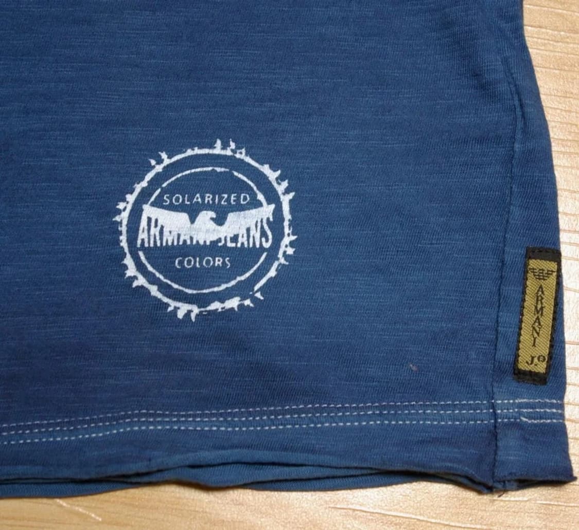 아르마니진  그라데이션 티셔츠 M 상품이미지5