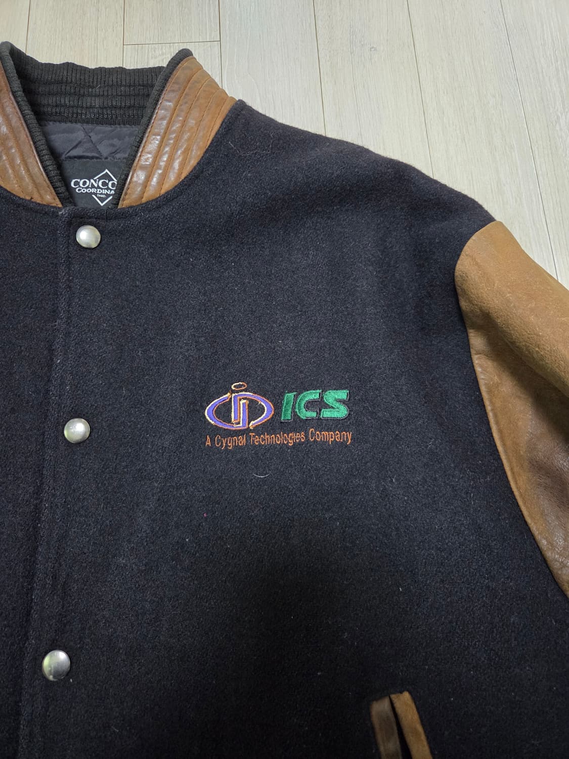 빈티지 캐나다 소가죽 바시티자켓 상품이미지3