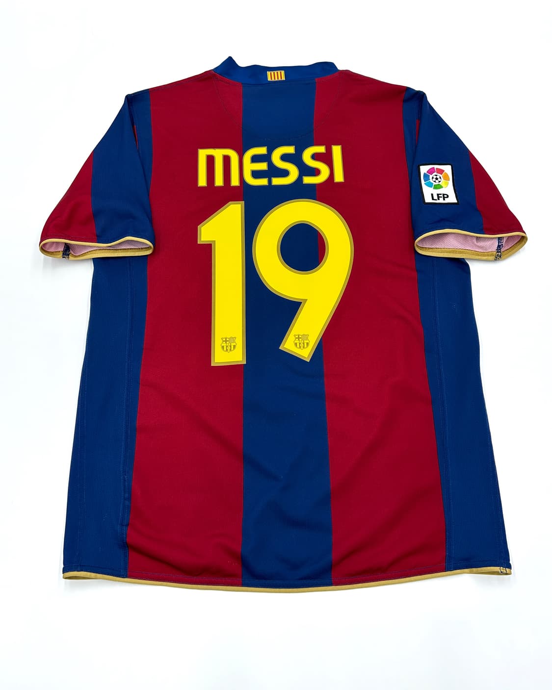 나이키 07-08 바르셀로나 캄노우 50주년 홈 리그킷 메시 상품이미지2