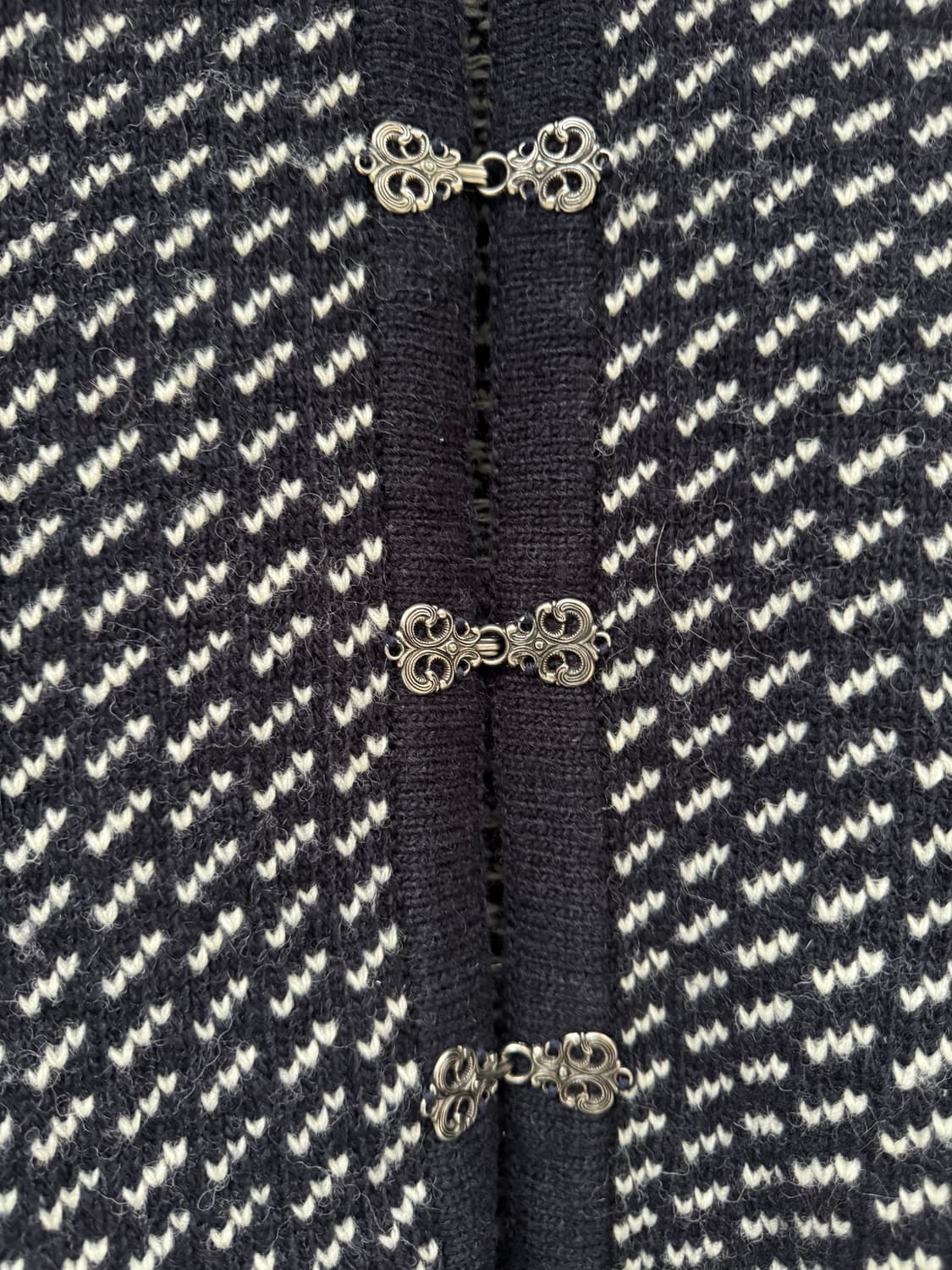 LLBEAN 엘엘빈 버드아이 노르딕 빈티지 가디건 니트 L 상품이미지3