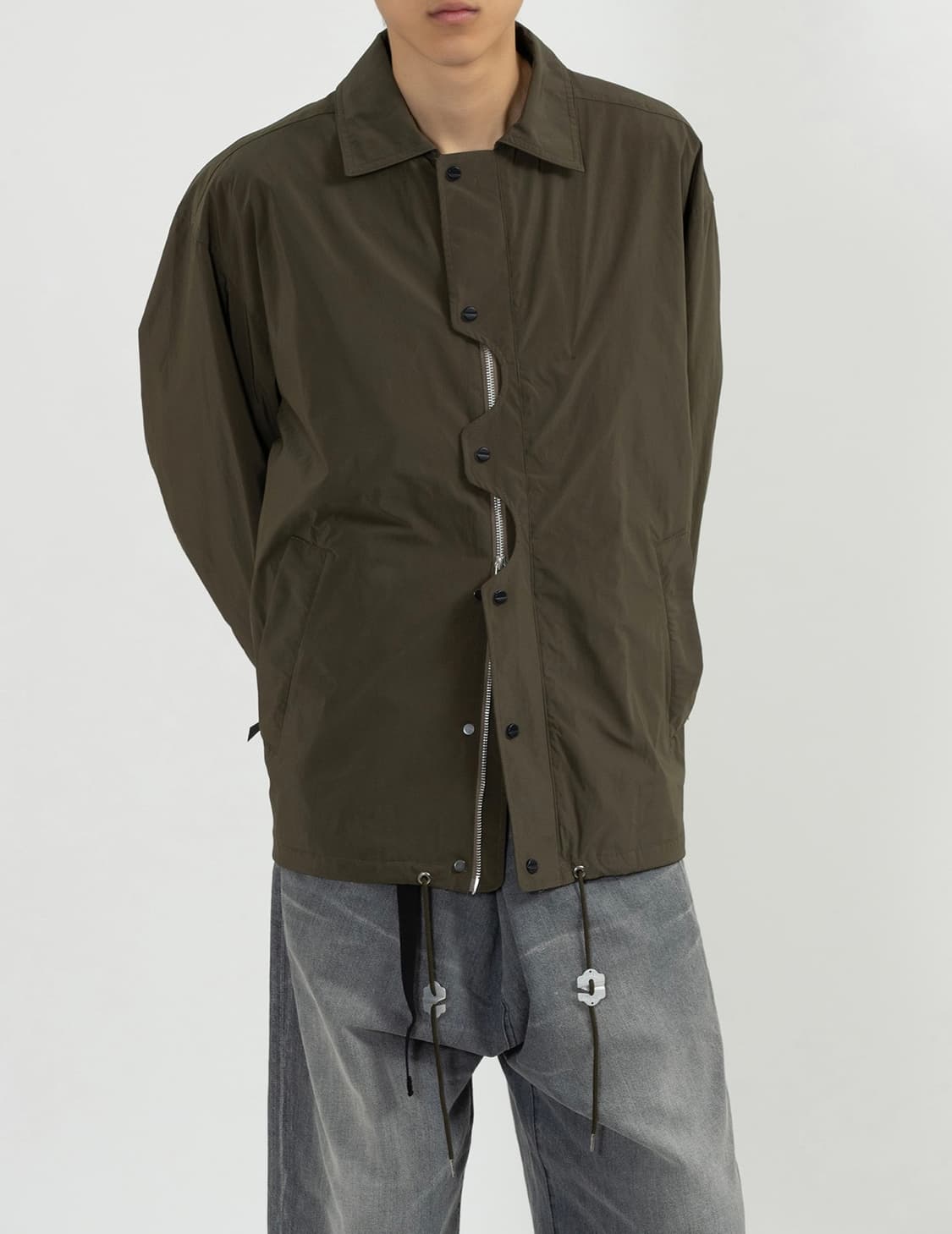 민스와일 올리브 재킷 2 상품이미지6