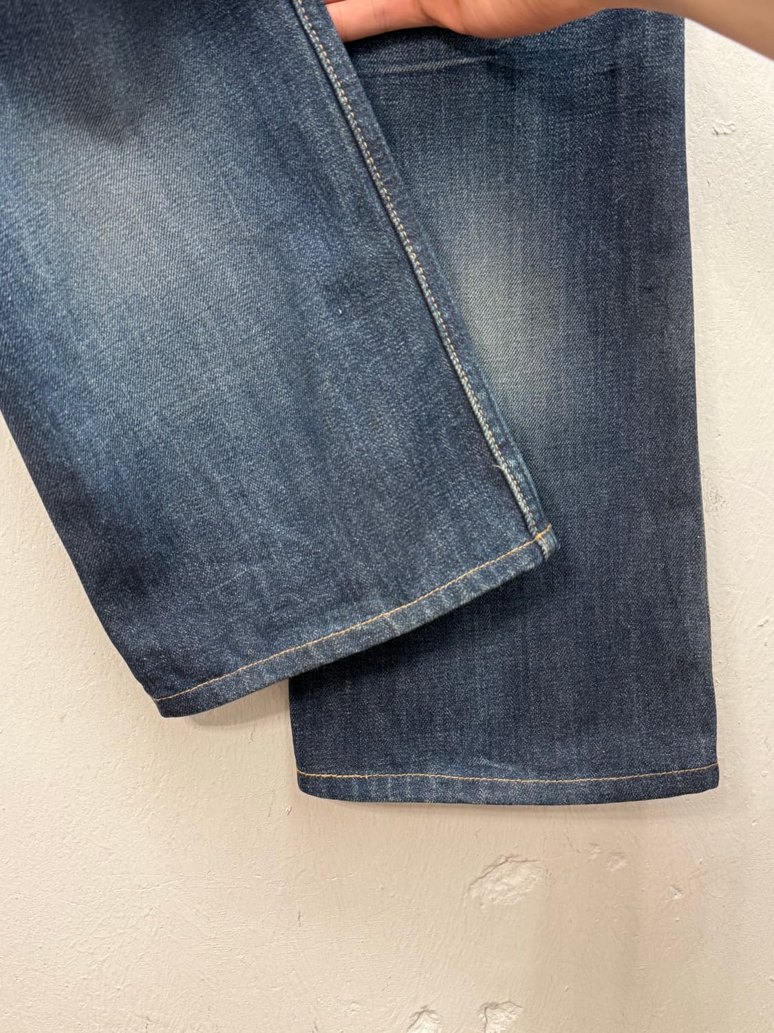 Japan LVC Orange Tab Flare Denim Pants 상품이미지4