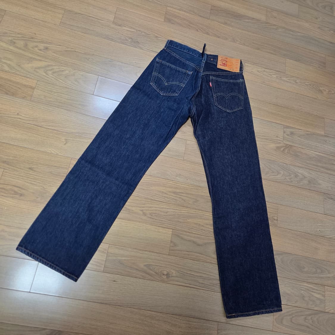 [28x30] 빔즈 x 리바이스 하프앤하프 컬랙션 데님 상품이미지4