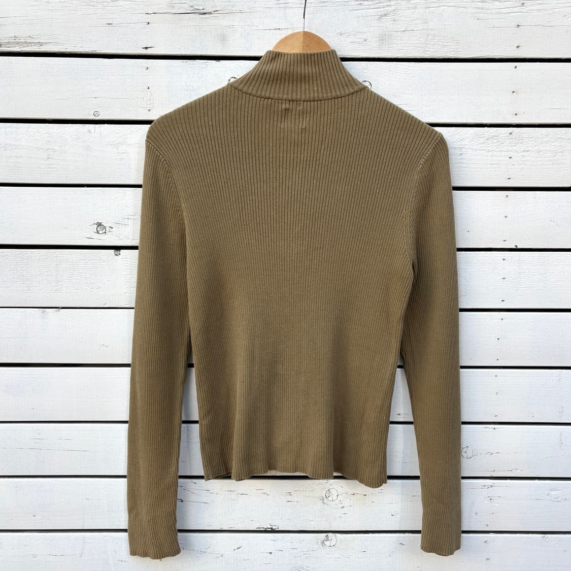 Polo 폴로 진스 골지 풀오버 반집업 상품이미지2