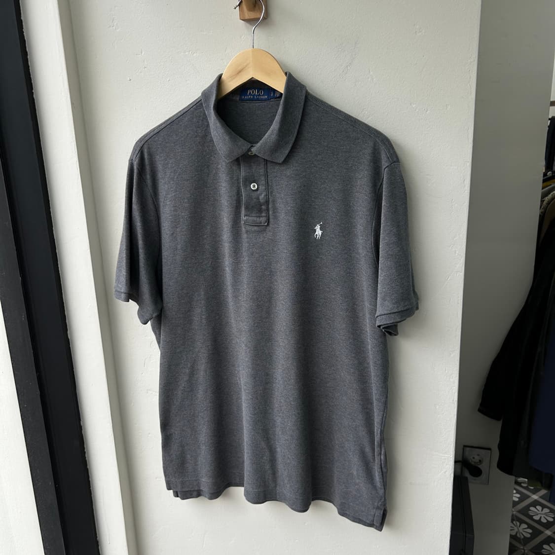 16753 - 폴로 랄프로렌 차콜 반팔 카라티 상품이미지2