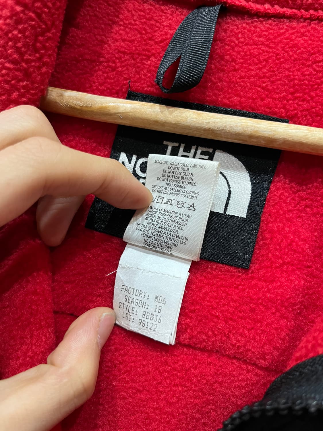 노스페이스 해외판 데날리 후리스 자켓  상품이미지8