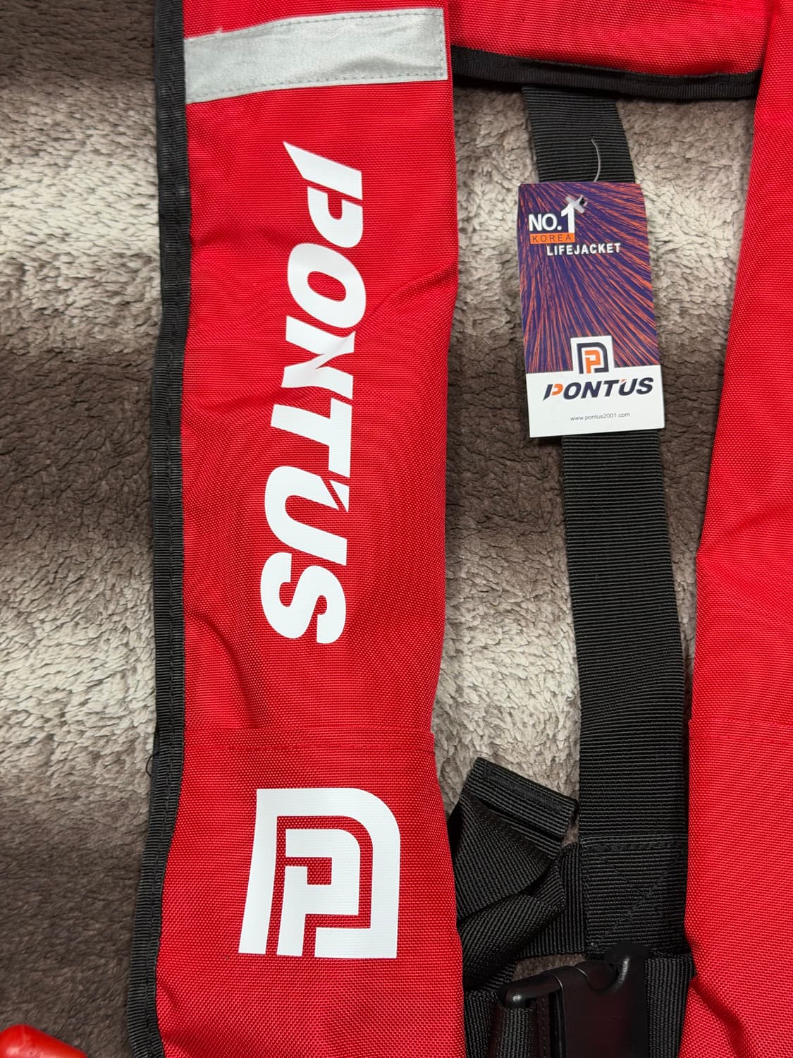 [새상품]폰터스 팽창형 구명조끼 상품이미지2