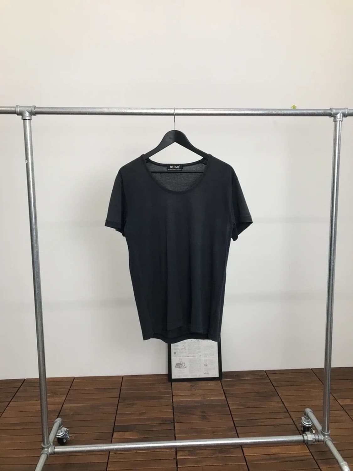 Beams Basic Black Tee 상품이미지4