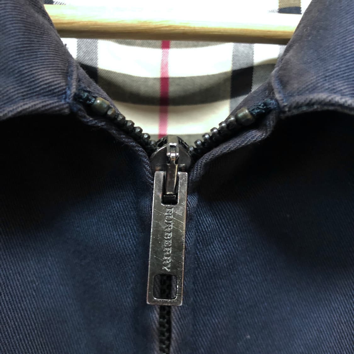 버버리 블루종 자켓 스윙톱 네이비 상품이미지4