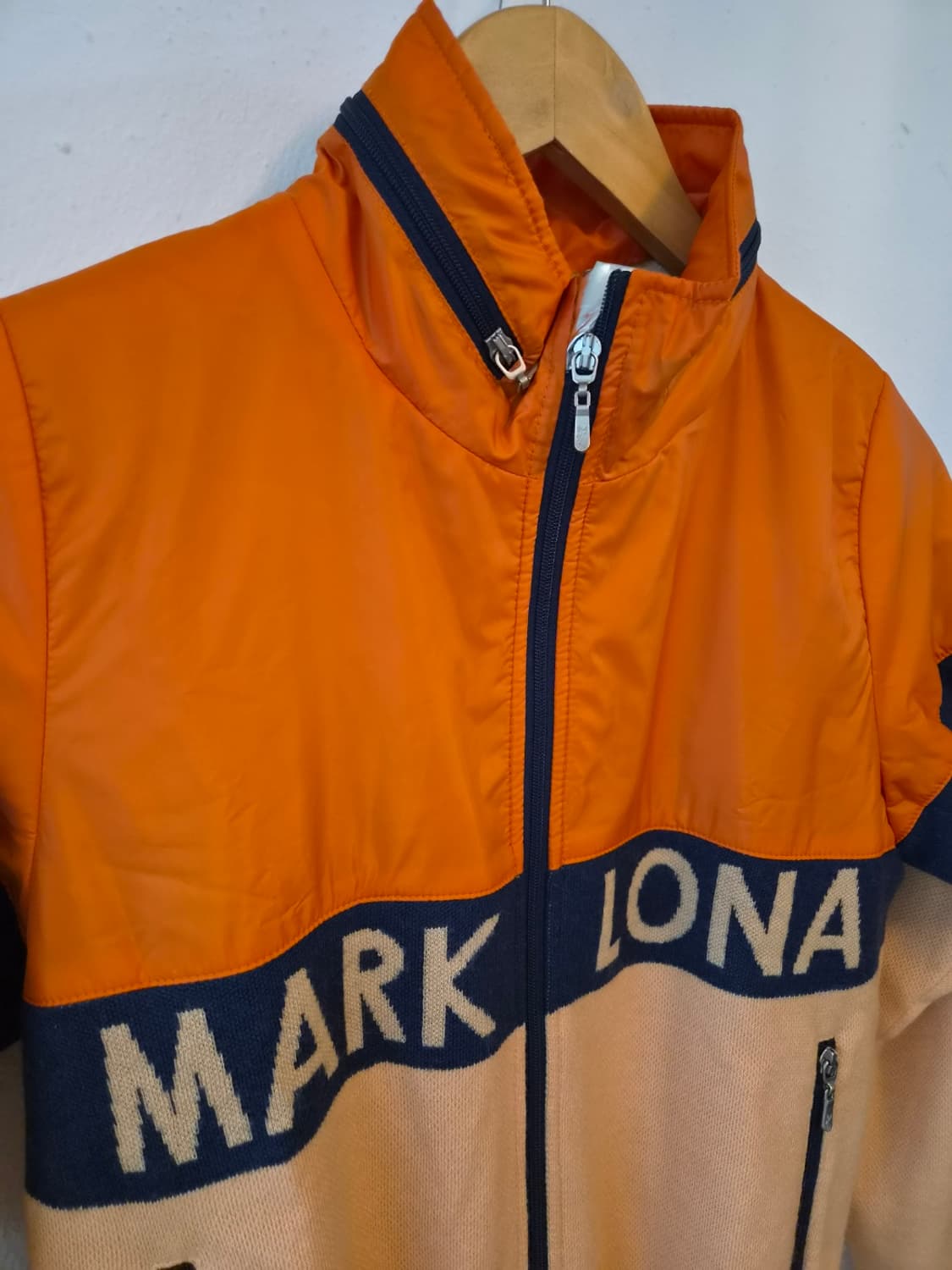 마크 골프 여성 배색집업점퍼 90사이즈 상품이미지2