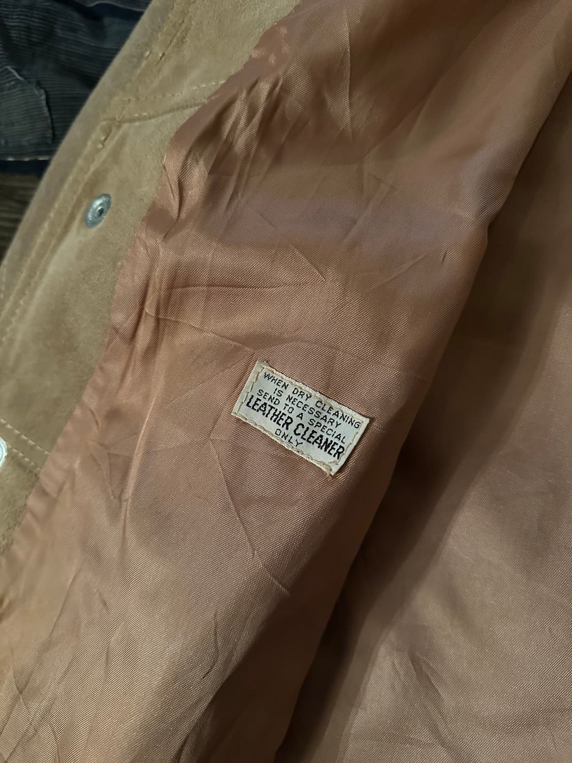 70s 빈티지 리바이스 오렌지탭 스웨이드 웨스턴 자켓 rrl 상품이미지7