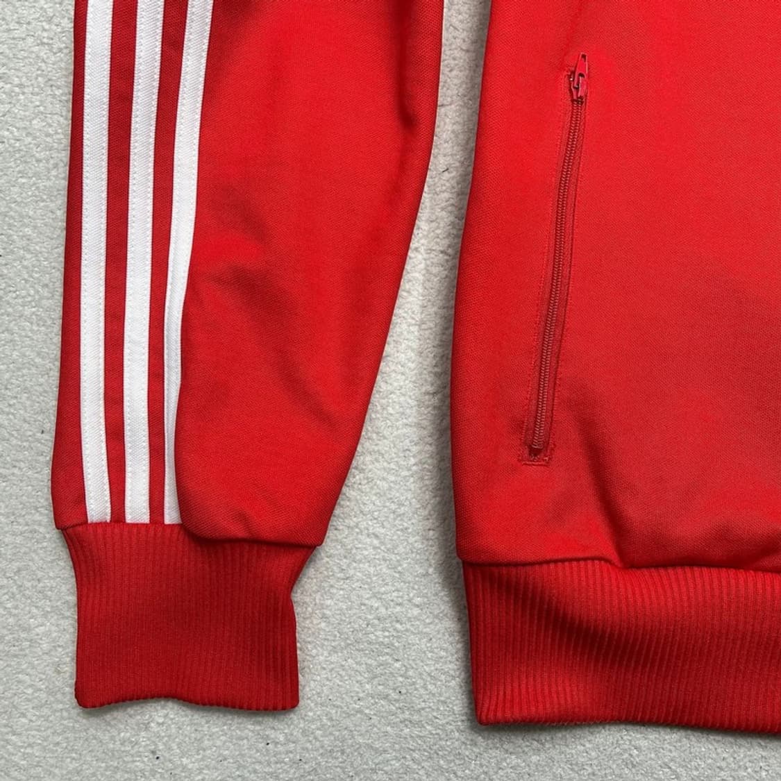 아디다스 체코 트랙탑 져지 레드 M 상품이미지4