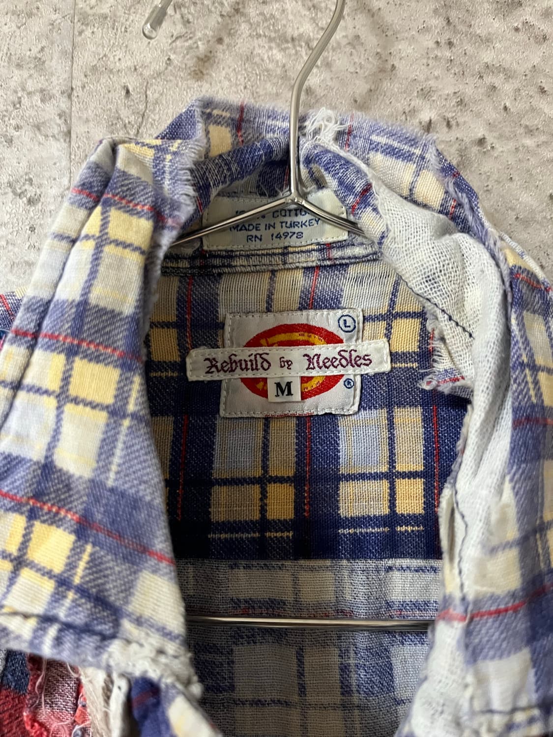 니들스 아카이브 초기 리메이크 리본 셔츠 상품이미지5