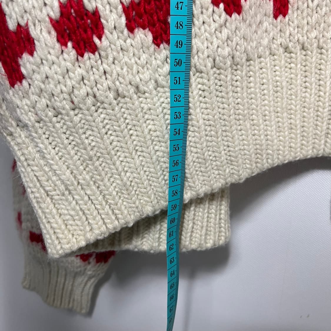 앤드모어 노르딕 패턴 니트 가디건 자켓  상품이미지7