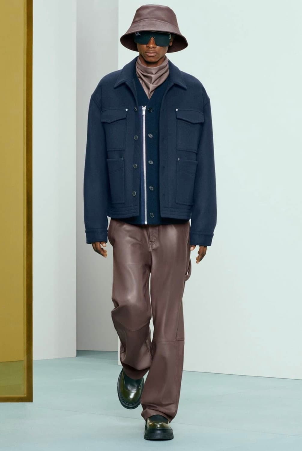 자라 SRPLS 네이비 울 자켓 XL 새상품 상품이미지4