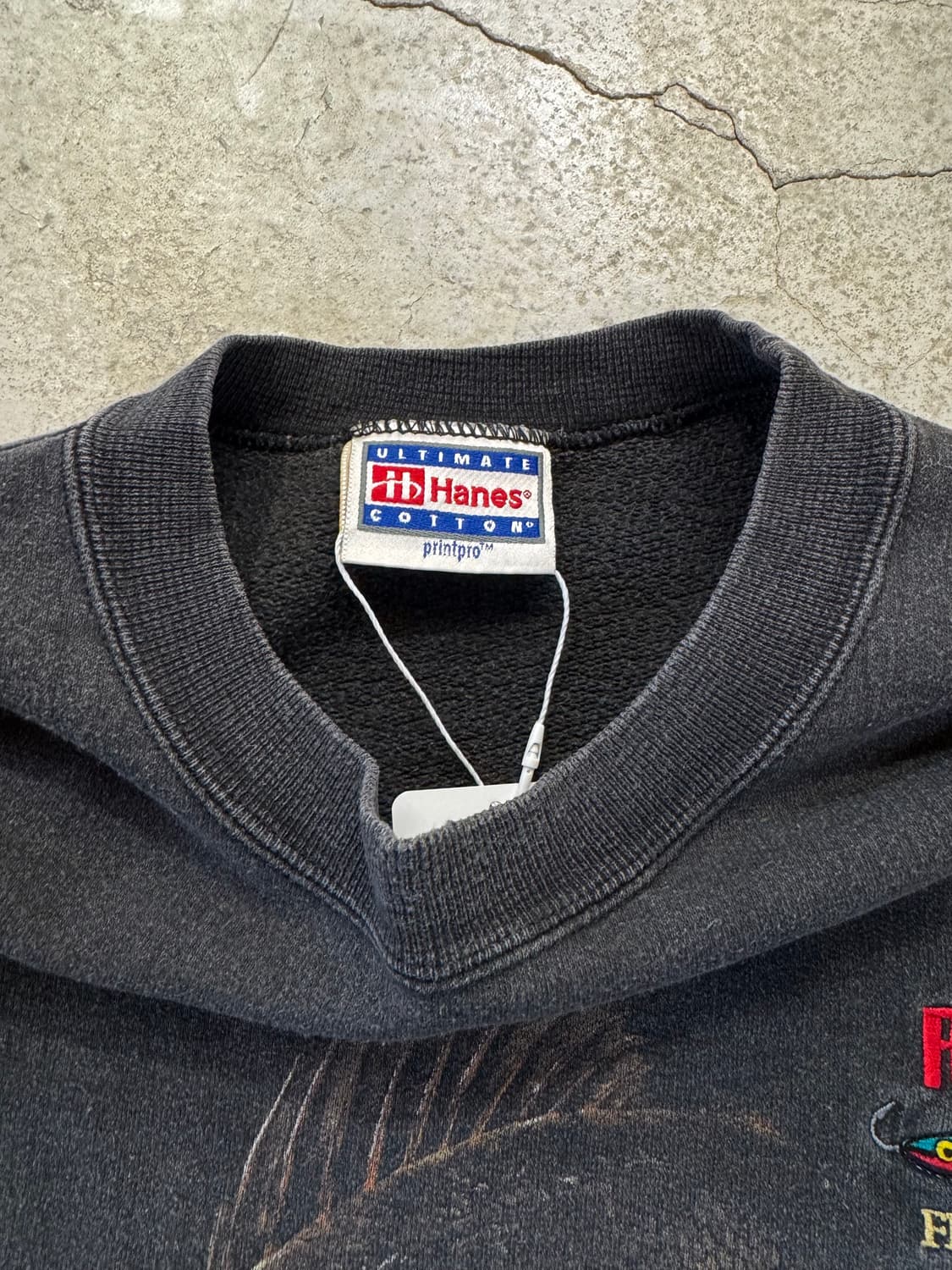 90s Hanes 피싱 스웻셔츠 상품이미지3