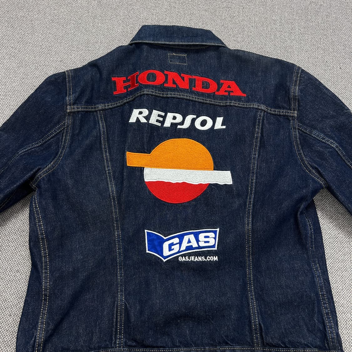 GAS 가스 혼다 레이싱 데님자켓(XL) 상품이미지8