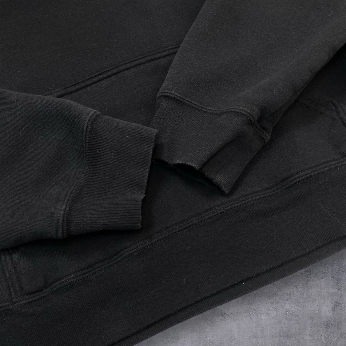 파타고니아 Patagonia 블랙 P-6 업라이절 기모 후드티 S 상품이미지5