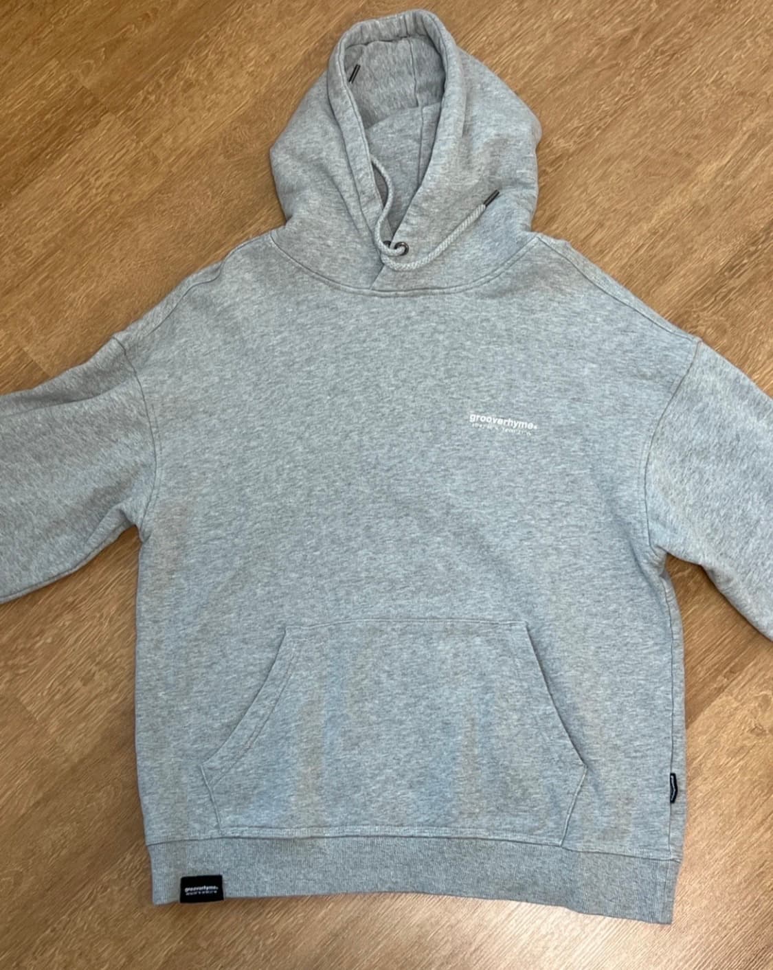 그루브라임 후드티 m 회색 상품이미지1