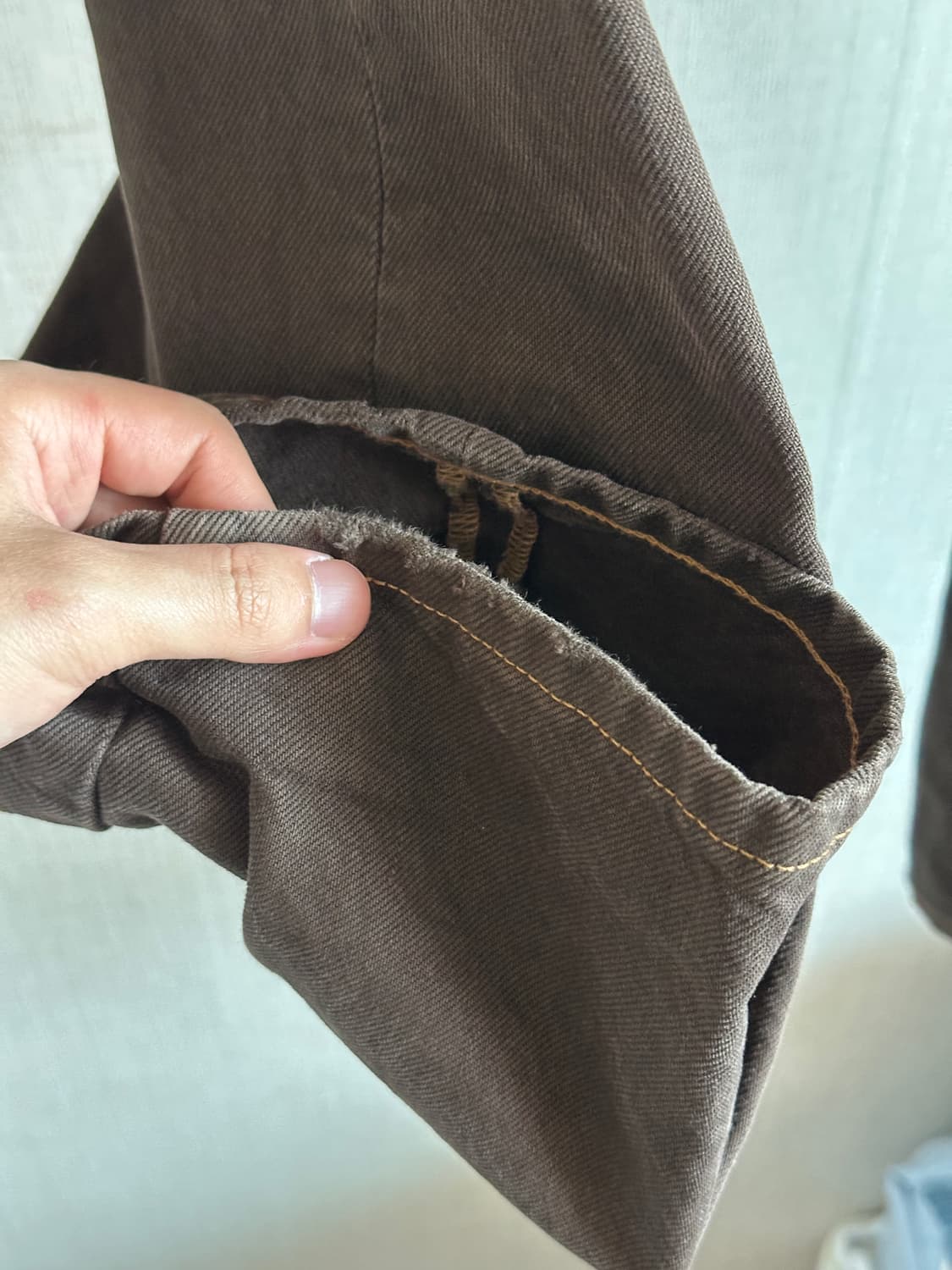 선플라워 트위스트 데님 빈티지 브라운 30 상품이미지3