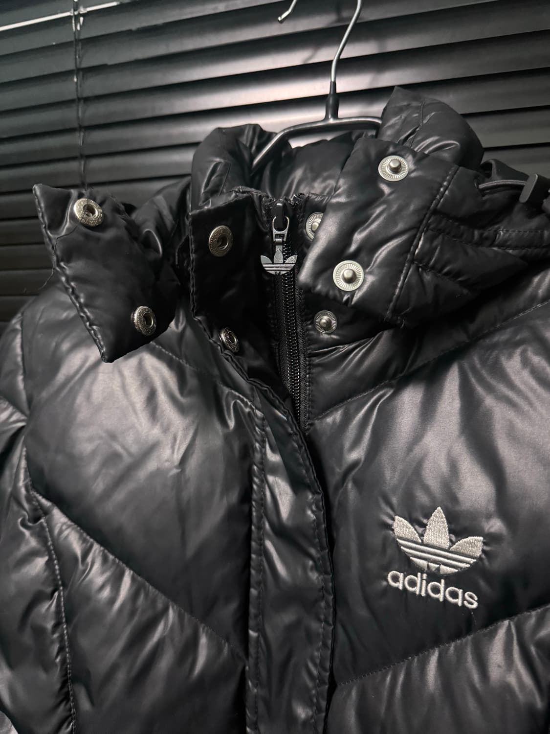 아디다스 피티드 파이어버드 유로파 오리털 덕다운 패딩 90 s 고스 펑크 상품이미지6