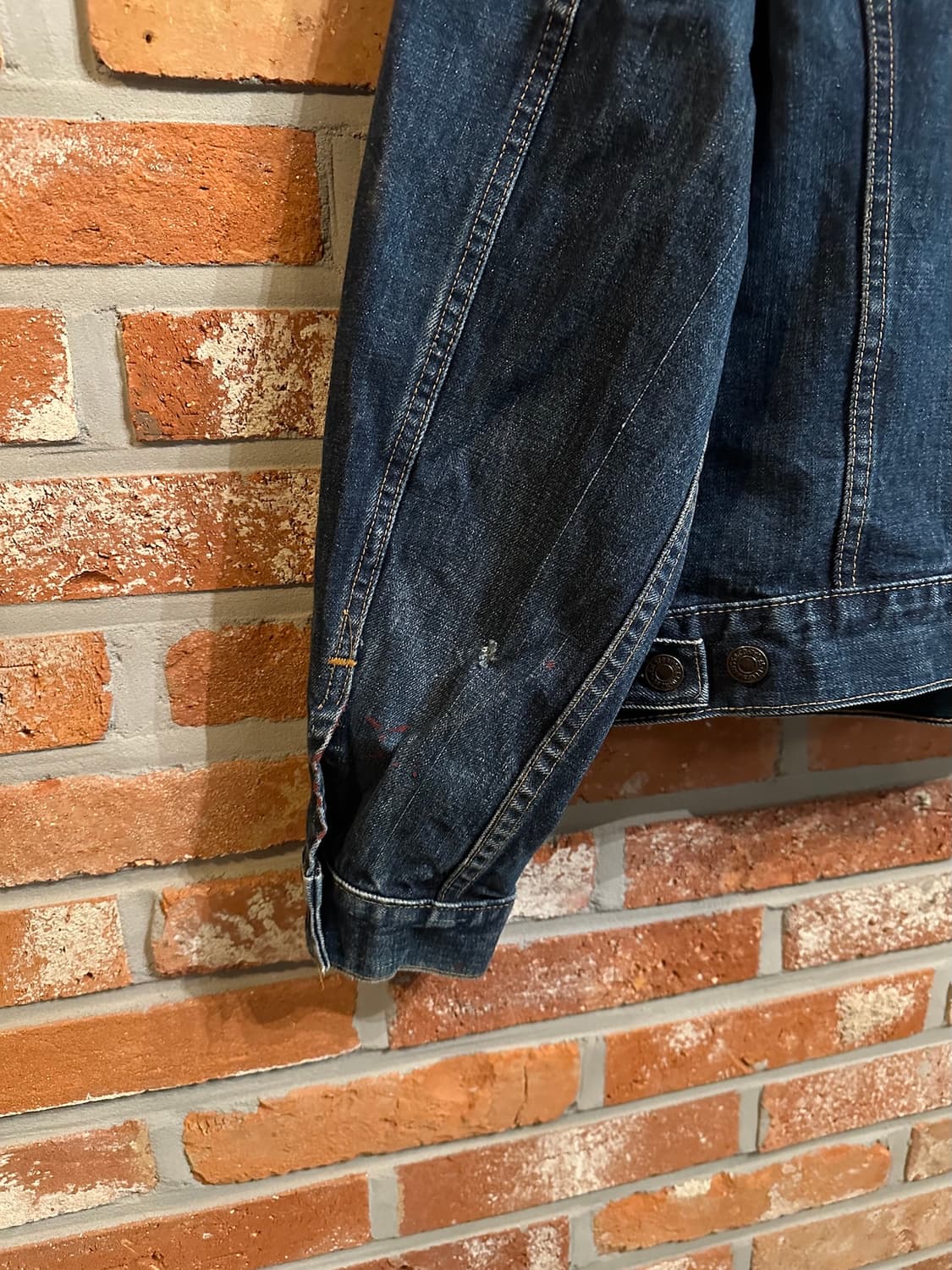 70s USA 빈티지 리바이스 70505 3세대 데님 자켓 상품이미지6