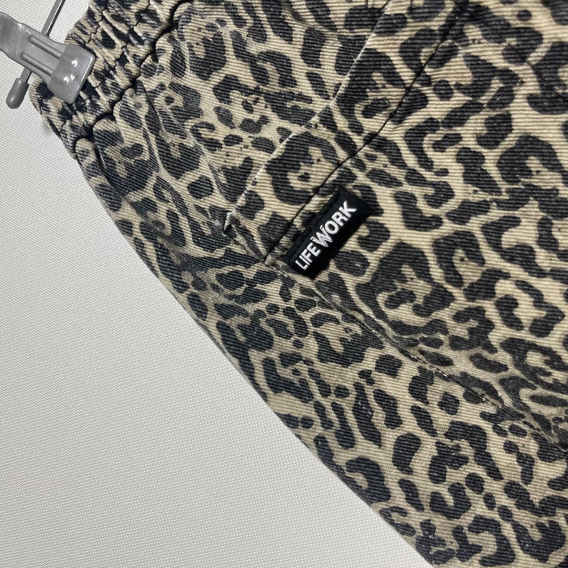 라이프워크  레오파드 호피 와이드 팬츠 상품이미지8