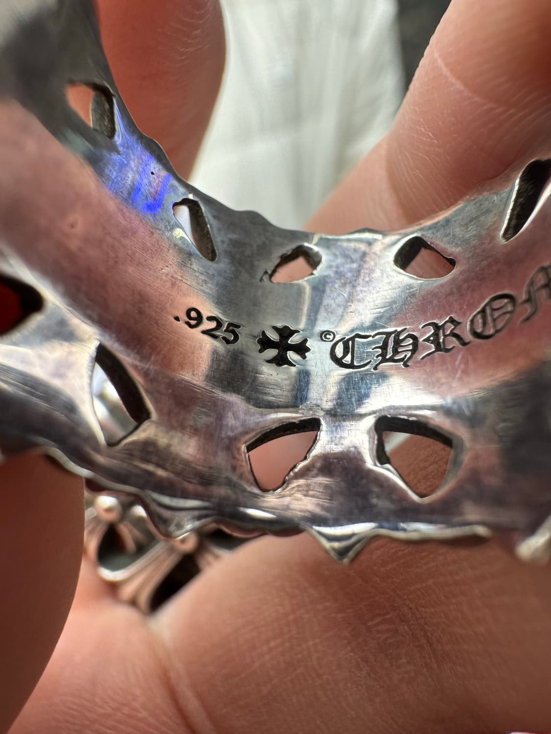 정품 크롬하츠 세메터리링 us9 상품이미지9