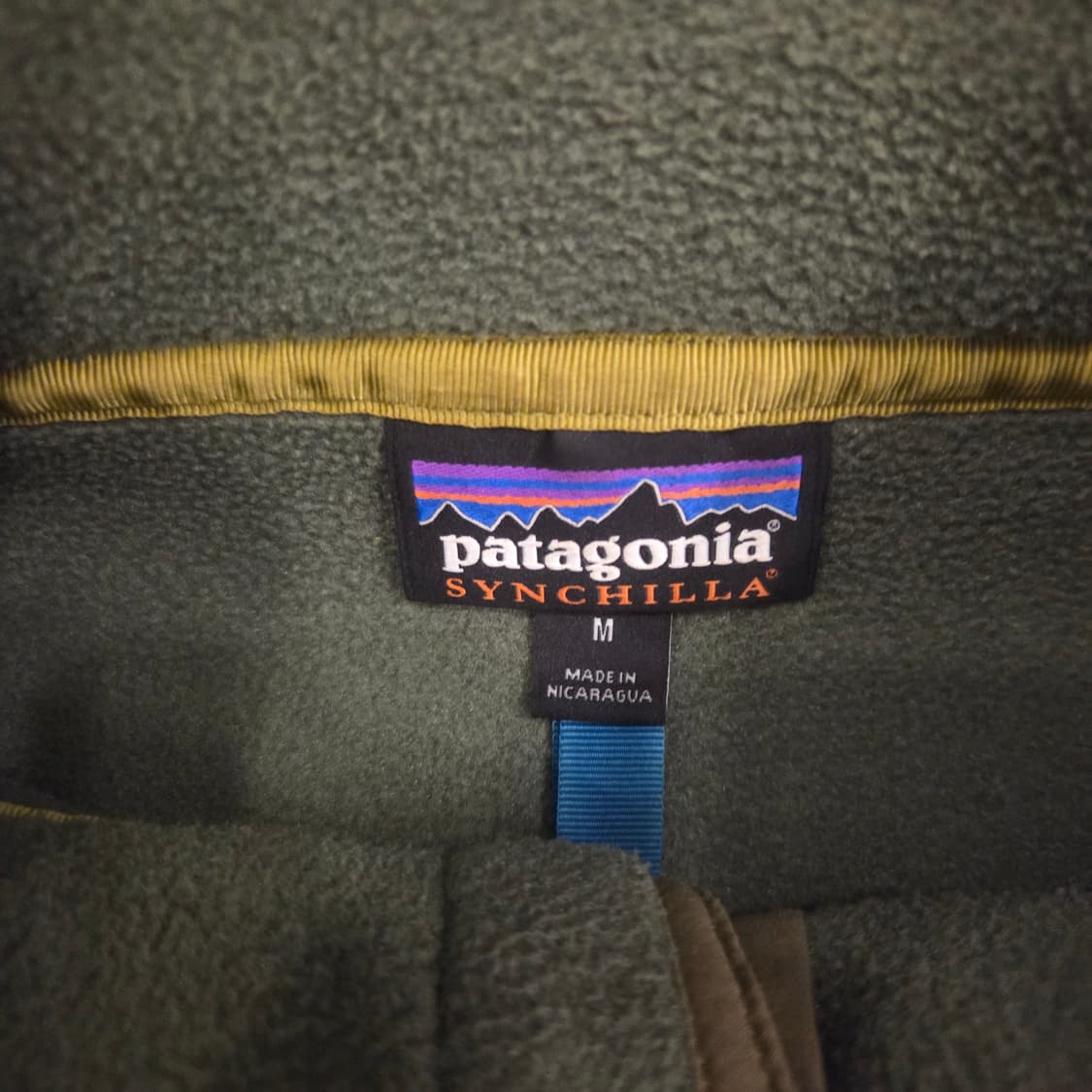 파타고니아 신칠라 카키 그린 m 17년도 제품 상품이미지3
