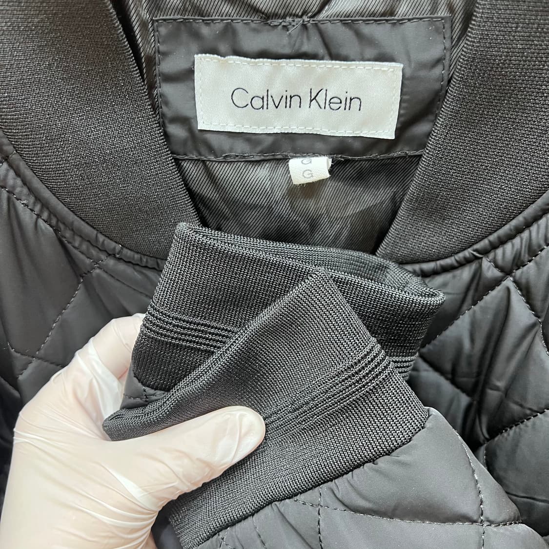 캘빈클라인 퀼팅 집업 자켓 상품이미지4