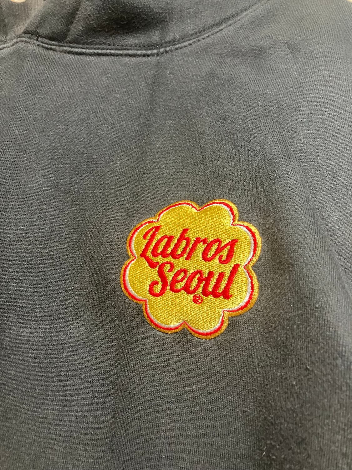 라브로스 스케이트보드 추파춥스 후드 블랙 L 상품이미지3