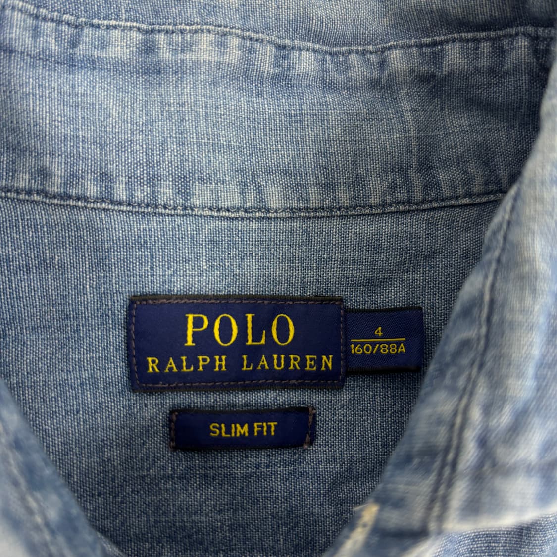 폴로 샴브레이 셔츠  상품이미지7