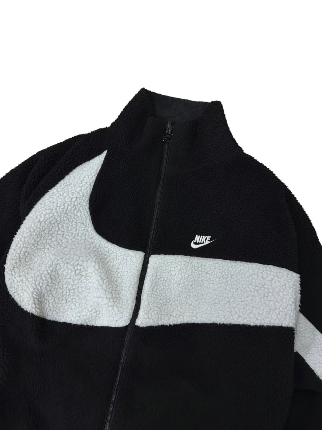 나이키 빅스우시 리버시블 오버핏 후리스 플리스 블랙 (S~XL) 상품이미지2